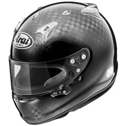 ARAI GP-7SRC 8860-2018 CARBON BLK W/M6 HANS (SM)