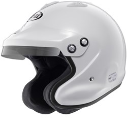 ARAI GP-J3 OPEN FACE W/M6 WHT SA2020 (LG)