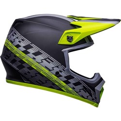 BELL MX-9 MIPS OFFSET MATT BLK/HI-VIZ YEL (XL)  [ONC01] #