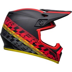 BELL MX-9 MIPS OFFSET MATT BLK/RED (XL)  [ONC01] #