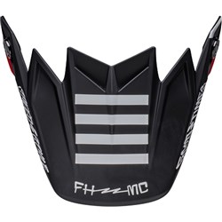 BELL S/P - MOTO-9S FLEX PEAK FASTHOUSE TRIBE  M/G BLK/WHT #