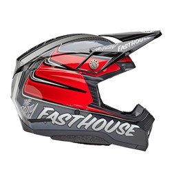 BELL MOTO-10 SPHR FASTHOUSE DITD 25 LE GRY/RED (LG)  [ONC01] #
