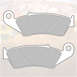 RENTHAL RC-1 WORKS BRAKE PADS - BP100 (DP321 / 2P225 / FA185 / FDB892) (BP-100)