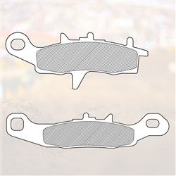 RENTHAL RC-1 WORKS BRAKE PADS - BP105 (DP326 / 2P298 / FA258 / FDB2080) (BP-105) /