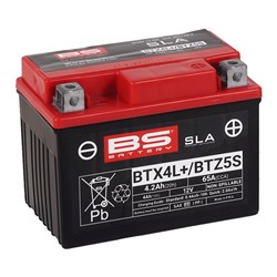 BS BATTERY SLA - BTX4L+ /BTZ5S (FA) - [CTN 8] (UN2800/CLASS 8)