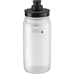 ELITE BOTTLE FLY TEX CLEAR 550 mL BLACK CAP