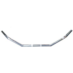 SCORPION H/BAR MEDIUM WESTERN 1 INCH  4.5 INCH HIGH 38 INCH WIDE CHROME