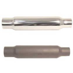 EMGO MUFFLER 12 INCH SHORTY CHROME
