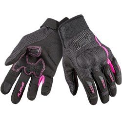RJAYS FLOW LADIES GLV BLK/PNK (MD)