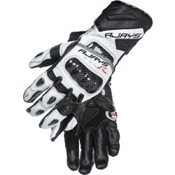 RJAYS LONG COBRA 2 CARBON MENS GLV WHT/BLK (XS) [ONC01]