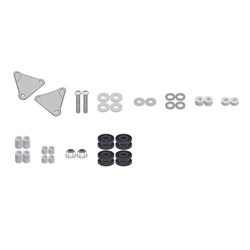 GIVI SCREEN FITTING KIT - KYMCO DOWNTOWN 350 GT 24- (FOR 6124DT)