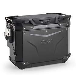 GIVI TREKKER OUTBACK EVO SMART 40L CONTOURED BLACK PANNIER RIGHT (SINGLE) CAM (SOLD WITHOUT LOCK)