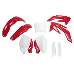 /UFO HONDA FULL PLASTICS KIT CRF250R 06-07 (OEM) (WAS HOKIT105E999)