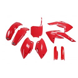 UFO HONDA FULL PLASTICS KIT CRF150R 07-25 (RED 00-18) (WAS HOKIT111E070)