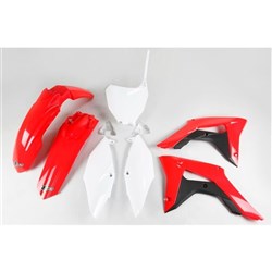 UFO HONDA PLASTICS KIT CRF250R 18-21/450R 17-20 (OEM) (USE HOKIT119FE999) [ONC01] #