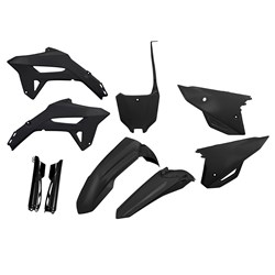 UFO HONDA FULL PLASTICS KIT CRF250R 22-24/450R 21-24  BLK (WAS HOKIT125E001)