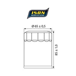 ISON 148 (HF148 / KN148) CANISTER OIL FILTER # [ONC01]