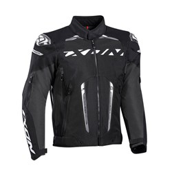 IXON BLASTER JKT BLK/WHT (MD) [ONC01]