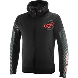 IXON TOUCHDOWN AIR JKT BLK/RED (LG)