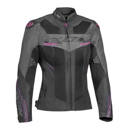 IXON DRACO LADY JKT BLK/ANTH/FUS (2XL) [ONC01]