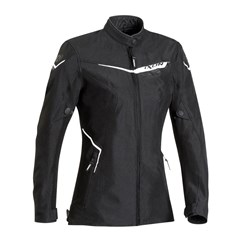 IXON SLASH LADY JKT BLK/WHT (MD) [ONC01]