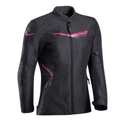 IXON SLASH LADY JKT BLK/FUS (LG) [ONC01]
