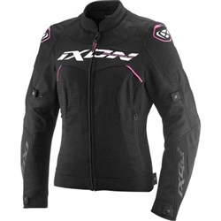 IXON METEOR 31 LADY JKT BLK/WHT/PNK (MD