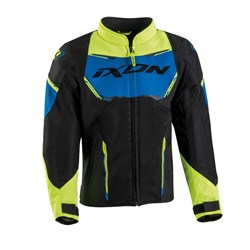 IXON STRIKER AIR KID JKT BLK/BLU/YEL (06ANS) [ONC01]