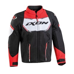 IXON STRIKER AIR KID JKT BLK/WHT/RED (06ANS) [ONC01]