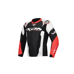 IXON VORTEX 3 JKT BLK/WHT/RED (3XL)