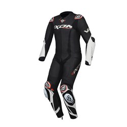 IXON VORTEX 3 1PC SUIT BLK/WHT (4XL)