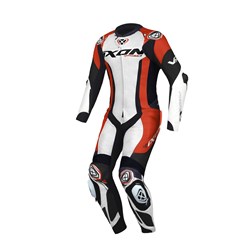 IXON VORTEX 3 1PC SUIT WHT/BLK/RED (3XL)