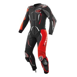 IXON DEMONIO 1PC SUIT BLK/RED/WHT (4XL)