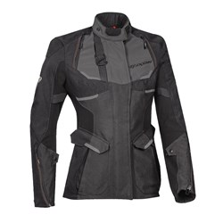 IXON EDDAS LADY JKT BLK/ANTH (LG) [ONC01]