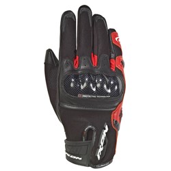 IXON RS RISE AIR GLV (EN13594) BLK/RED (3XL) [ONC01]