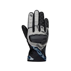 IXON GRAVEL AIR GLV (EN13594) BLK/GRY/BLU (MD) [ONC01]