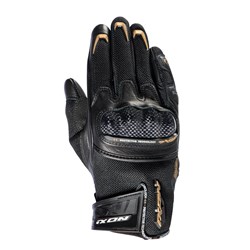 IXON RS RISE AIR LADY GLV (EN13594) BLK/GLD (XL) [ONC01]