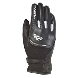 IXON RS SHINE 2 LADY GLV (EN13594) BLK/WHT (SM) [ONC01]