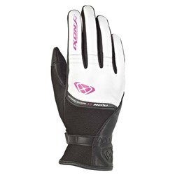 IXON RS SHINE 2 LADY GLV (EN13594) BLK/WHT/FUS (XS) [ONC01]