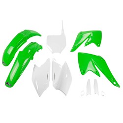 /UFO KAWASAKI FULL PLASTICS KIT KX250F 04 (OEM) (WAS KAKIT203E999)