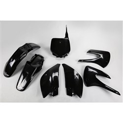 UFO KAWASAKI PLASTICS KIT RESTYLE KX85 01-13 BLK