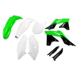 /UFO KAWASAKI FULL PLASTICS KIT KX250F 14-15 (OEM 14-15) (WAS KAKIT221E999) [ONC01] #