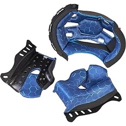 KINI RED BULL ADV HELM - S/P LINER + CP KIT BLUE (SM)