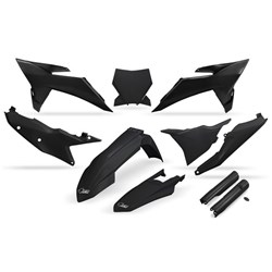 UFO KTM FULL PLASTICS KIT SX125 25 BLK