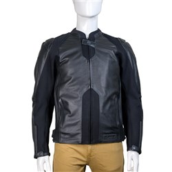 RJAYS RUSH PERF LTHR JKT BLK (LG)