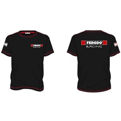 FERODO T-SHIRT RACING/CHAMPION BLK (XL) #