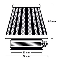 MIW POWER FILTER M5006 52MM  [ONC01] #