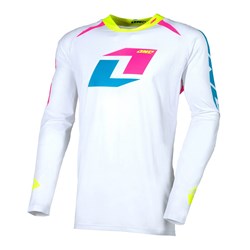 ONE INDUSTRIES X-297 YOUTH JSY MIAMI WHT (SM)