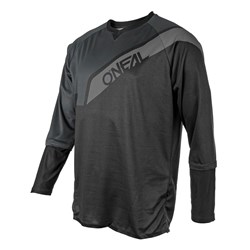 ONEAL TOBANGA JERSEY BLK/GRY (XL) [ONC01] #