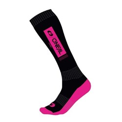 ONEAL 27 PRO MX SOCKS RACEWEAR - BLACK/PINK